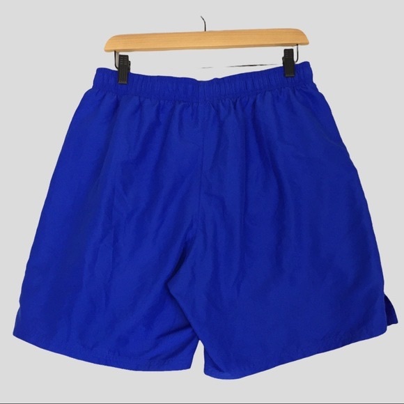 Nike Other - Nike Board Shorts Mens Large 30W Royal Blue Lined Swim Trunks